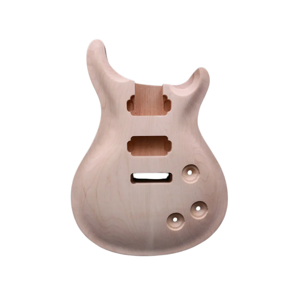 Yinfente PRS Guitar Kit Maple Cap Mahogany Body 24 fret 25 inch Rosewood Fretboard Nice Inlay Set in Style