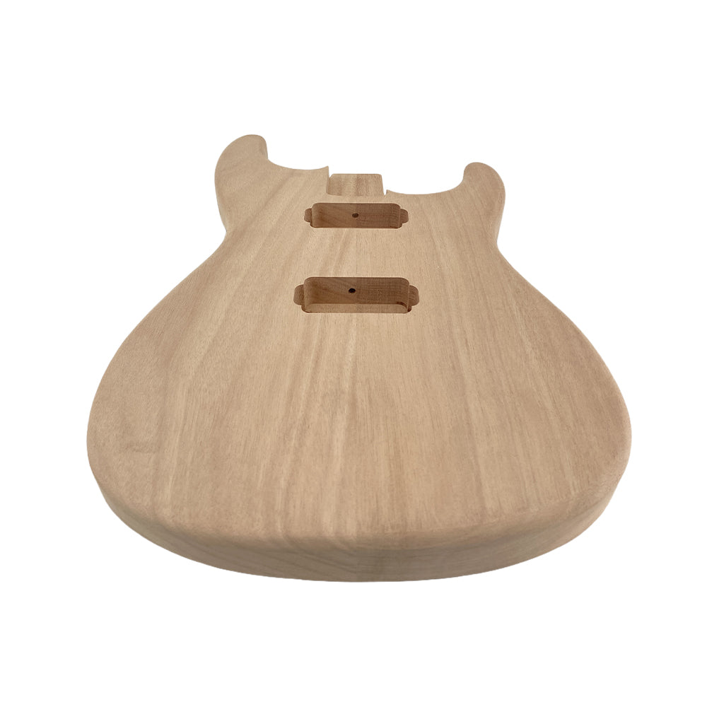 Yinfente Fit Diy Electric Guitar Body Mahogany Guitar Body Replacement HH pickups