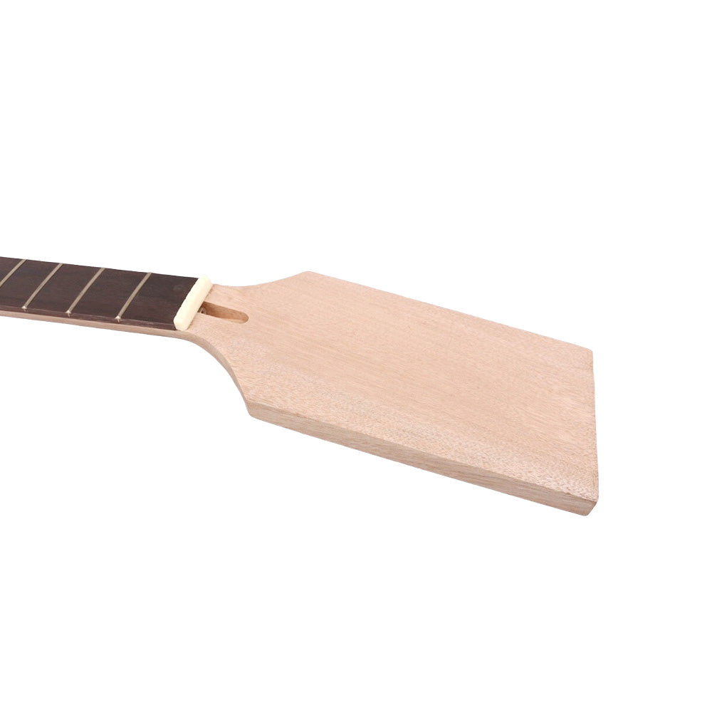 Yinfente Baritone Guitar Neck 24Fret 27inch maple Paddle Head Rosewood Fretboard Paddle
