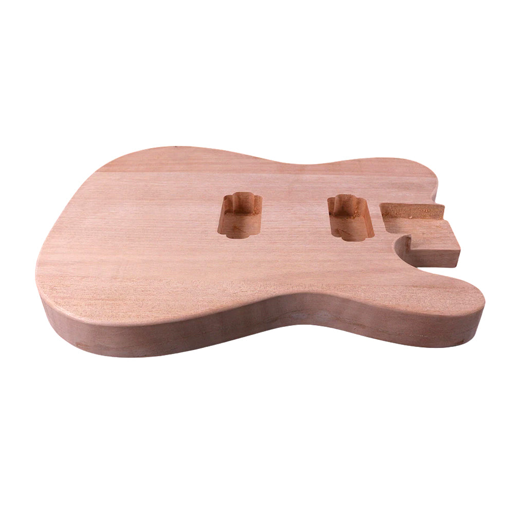Yinfente Mahogany Wood Guitar Body HH pickups Guitar replacement TELE style Body