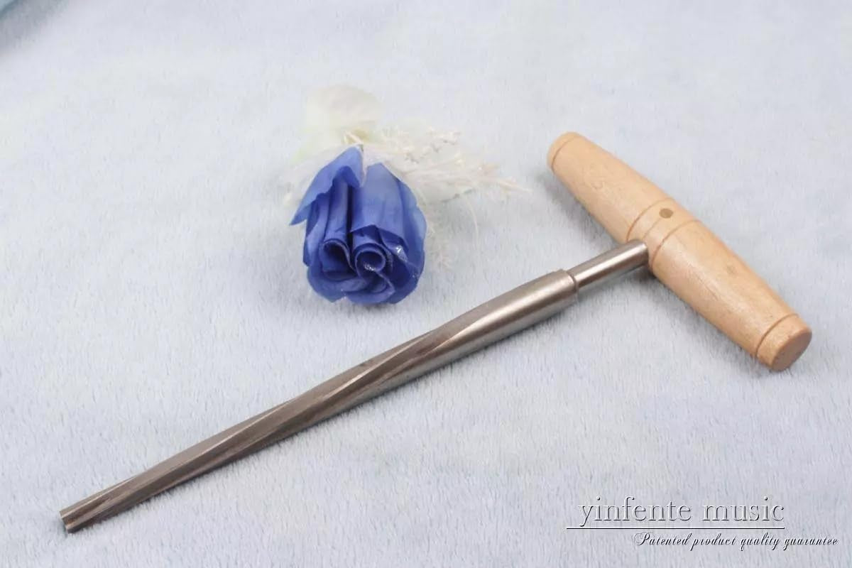 Instrument Making Repair Tools 4/4 Cello Peg Hole Reamer High-Speed Steel (Cello Tool)