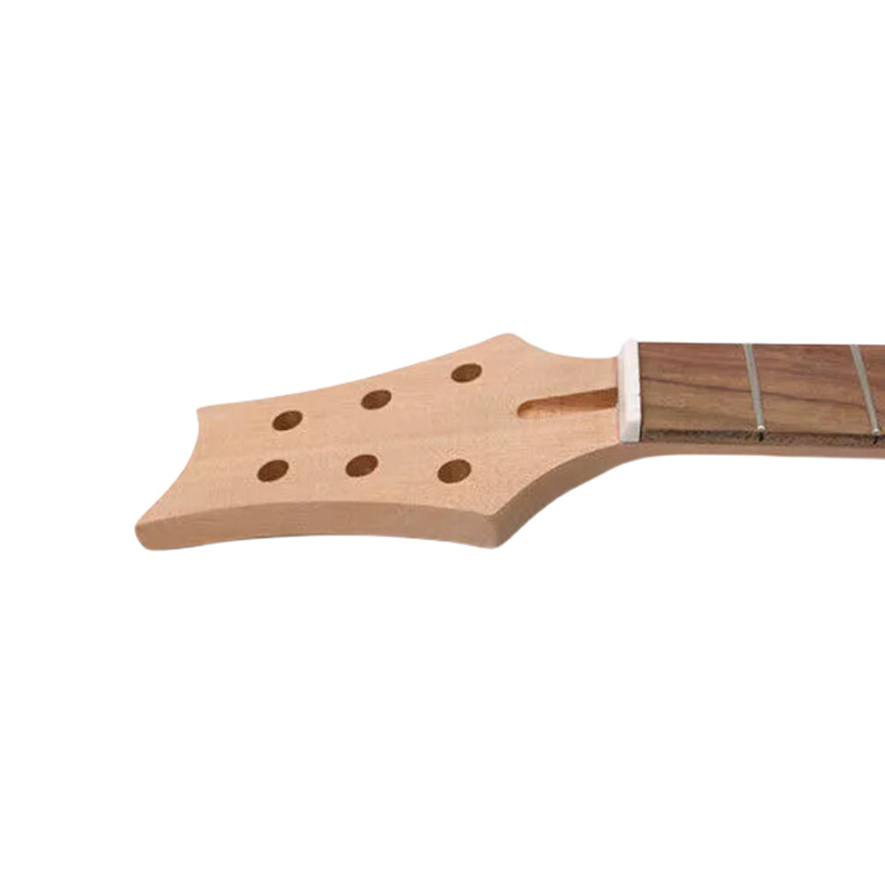 Yinfente Guitar kit Guitar Body Replacement Maple Curved Top Guitar neck 24fret 24.75inch nice lnlay