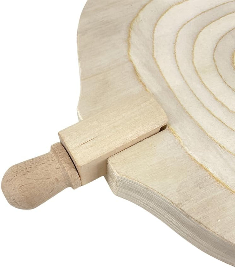 3/4&4/4 Violin Salver Wooden Violin Cradle Tools Carving Repair Tool for Violin Musicians