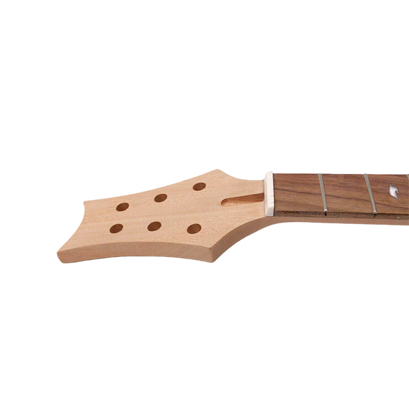 Yinfente Lefty electric guitar Kit Guitar Neck 22fret Semi hollow Guitar Body F hole