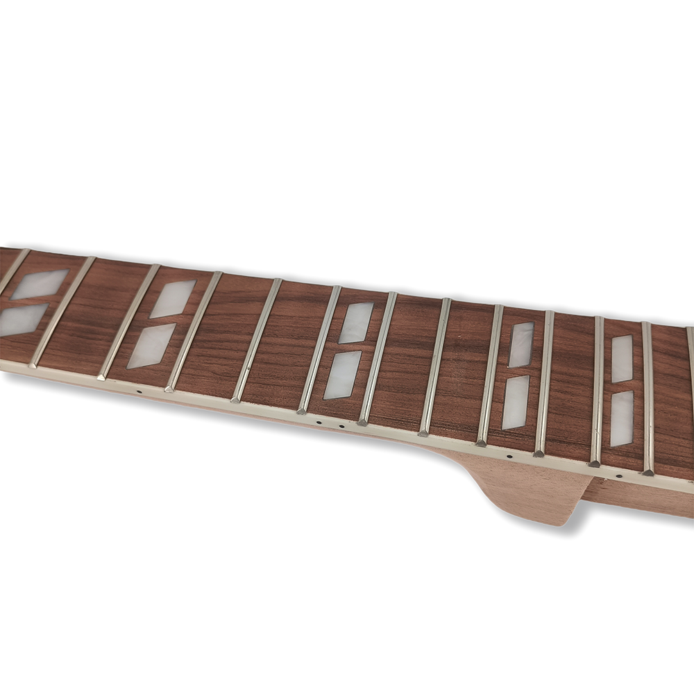 Yinfente Mahogany Guitar Neck 22fret 25.5inch Les paul Guitar Head Rosewood Nice Inlay Set in Heel