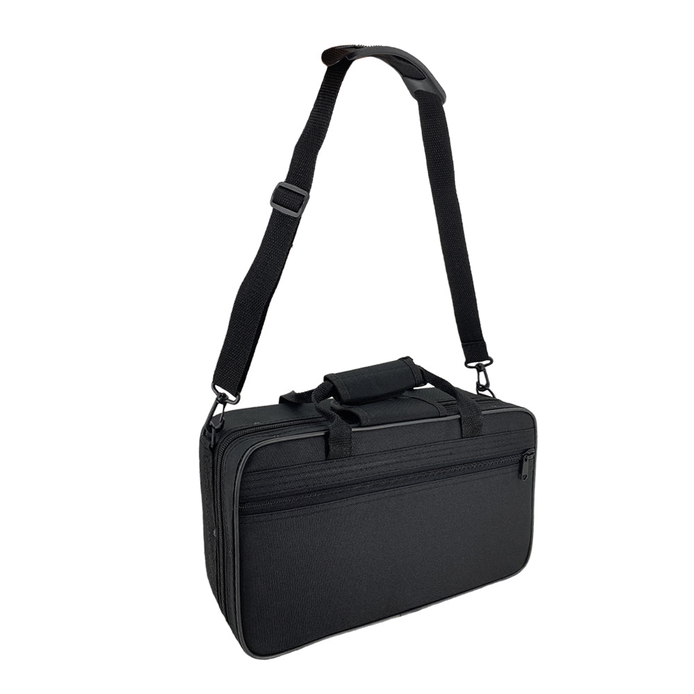 Professional Clarinet Case for B Flat Oxford Cloth 600D Bb Clarinet Storage Bag with Thick Foam Padded and Adjustable Strap