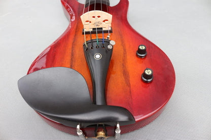 5String Violin 4/4 Electric Violin Guitar Shape Professional Solid Wood Violin with Ebony Fittings
