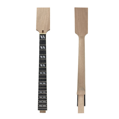 Yinfente Yinfente Paddle Electric Guitar Neck Mahogany 22 Fret 24.75 Inch Rosewood Fretboard Set in Heel (24.75)