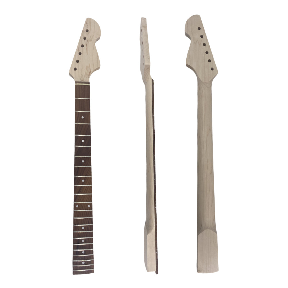 Yinfente New Guitar Neck 22Fret 27inch Canada Maple Rosewood Fretboard Long baritone neck