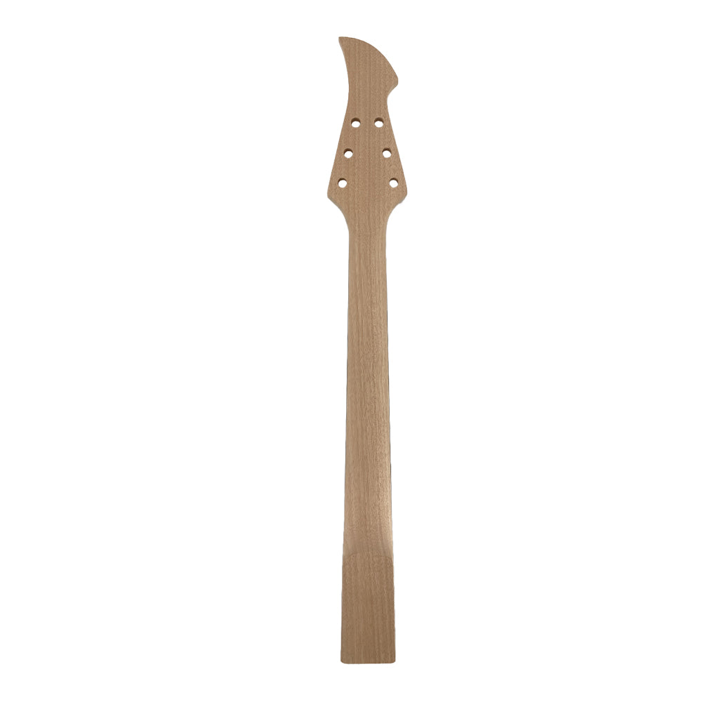 Yinfente Electric Guitar Neck 22 Fret 24.75Inch Mahogany Wood Rosewood Guitar Fretboard Vine Inlay Firebird Bolt on DIY Guitar Necks Tree Inlay