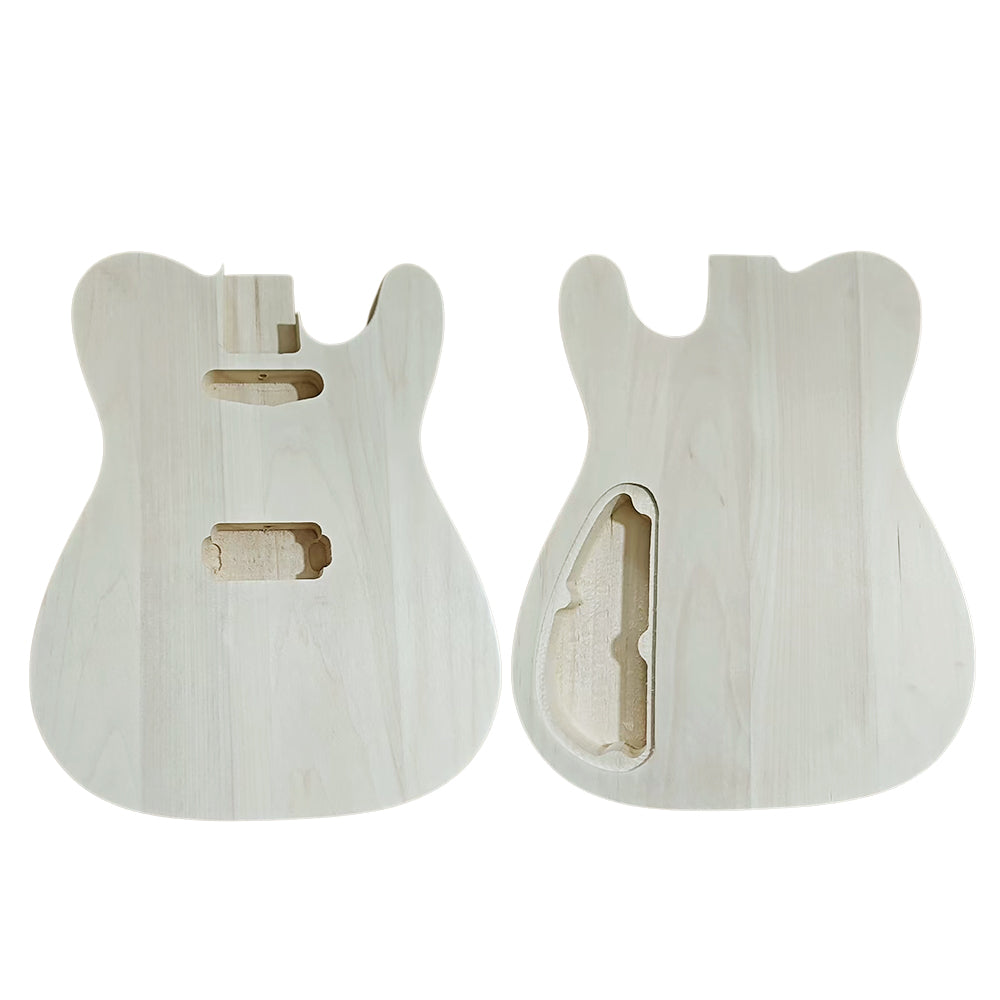 Yinfente basswood spliced Guitar Body SH pickups 44mm thickness stander heel pocket size