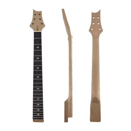 Yinfente Mahogany Guitar neck 22Fret 24.75inch Rosewood Fretboard Nice Inlay Set In