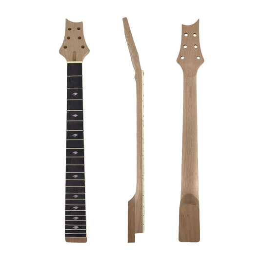 Yinfente Mahogany Guitar neck 22Fret 24.75inch Rosewood Fretboard Nice Inlay Set In