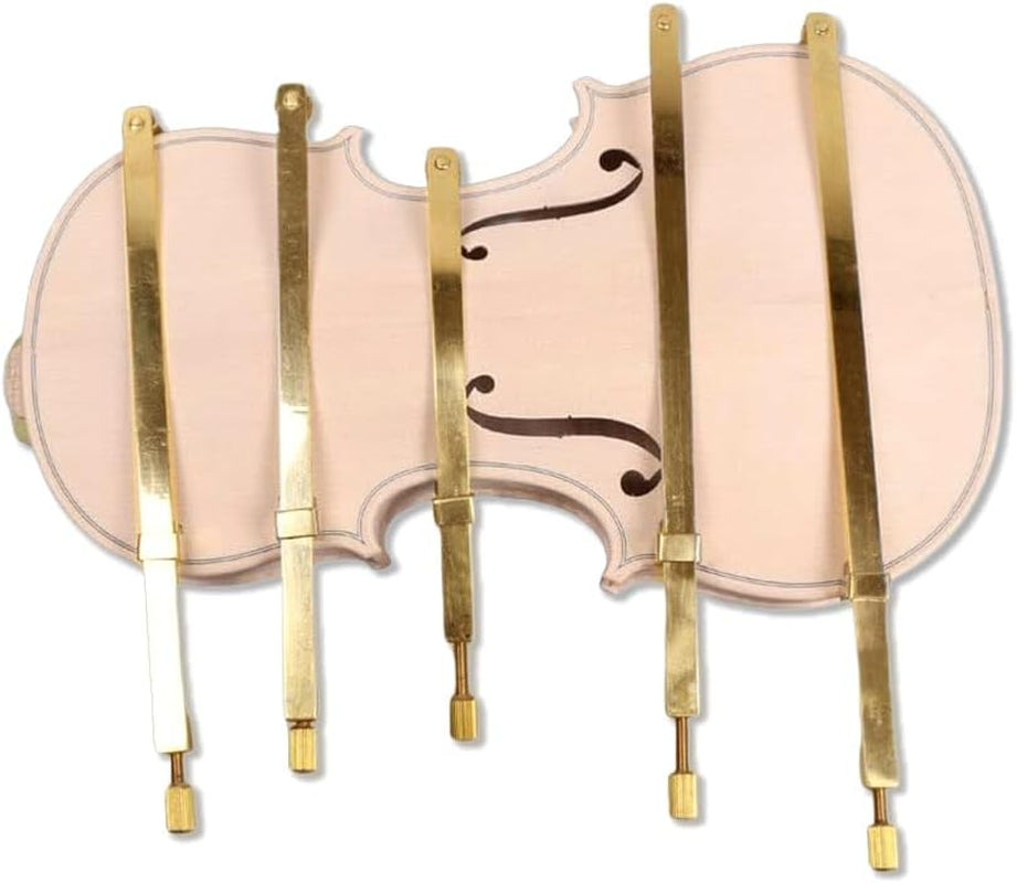 1Set 5Pcs Violin Making Tools Fix Violin Body Cracks Glue Violin Body Seam Brass Violin Body Clamp