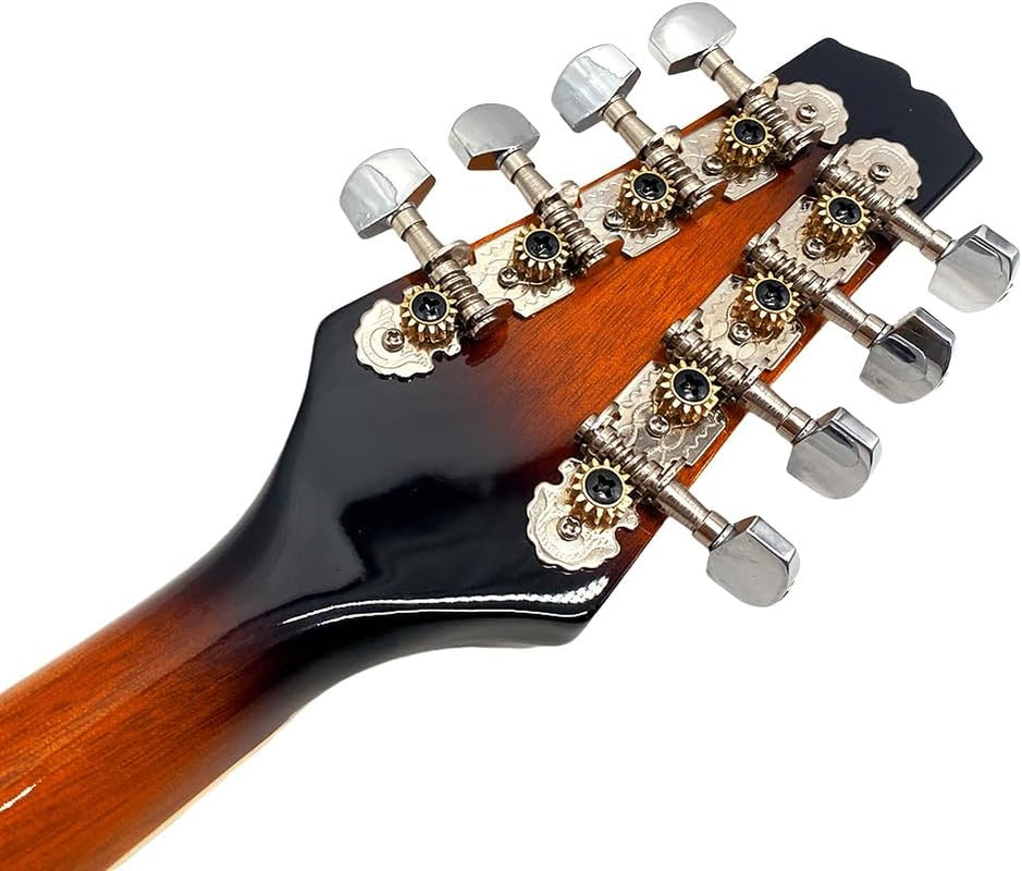 Mandolin Instrument a Style, 8 String, Lightweight Basswood Body - Acoustic Mandolin Kit with Gig Bag, Strap, Picks & Extra Strings for Beginners & Professionals