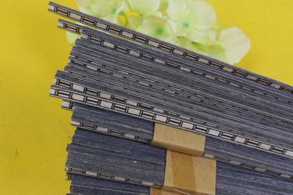 20X Guitar Strip Inlay Guitar Luthier Figured Purfling Guitar Parts Body Binding Wood Inlay 640X6X1.0Mm #63