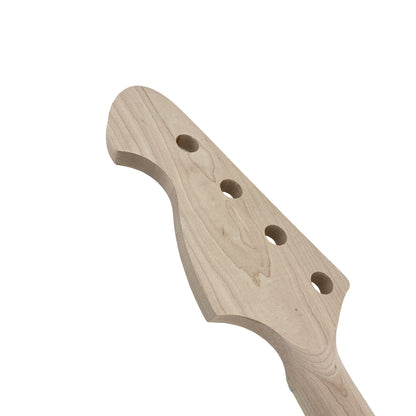 Yinfente 30inch bass guitar neck Maple 20fret Rosewood Fretboard Block inlay DIY guitar