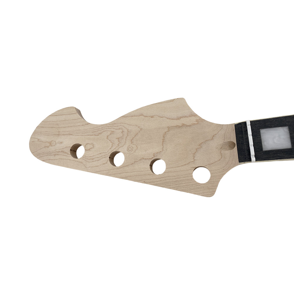 Yinfente 30inch bass guitar neck Maple 20fret Rosewood Fretboard Block inlay DIY guitar
