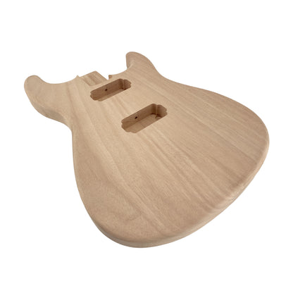 Yinfente Fit Diy Electric Guitar Body Mahogany Guitar Body Replacement HH pickups