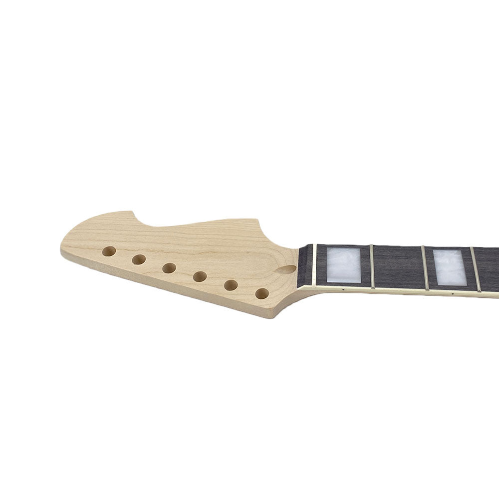 Yinfente Maple Guitar Neck Block Inlay 22fret 30inch Rosewood Fretboard baritone necks