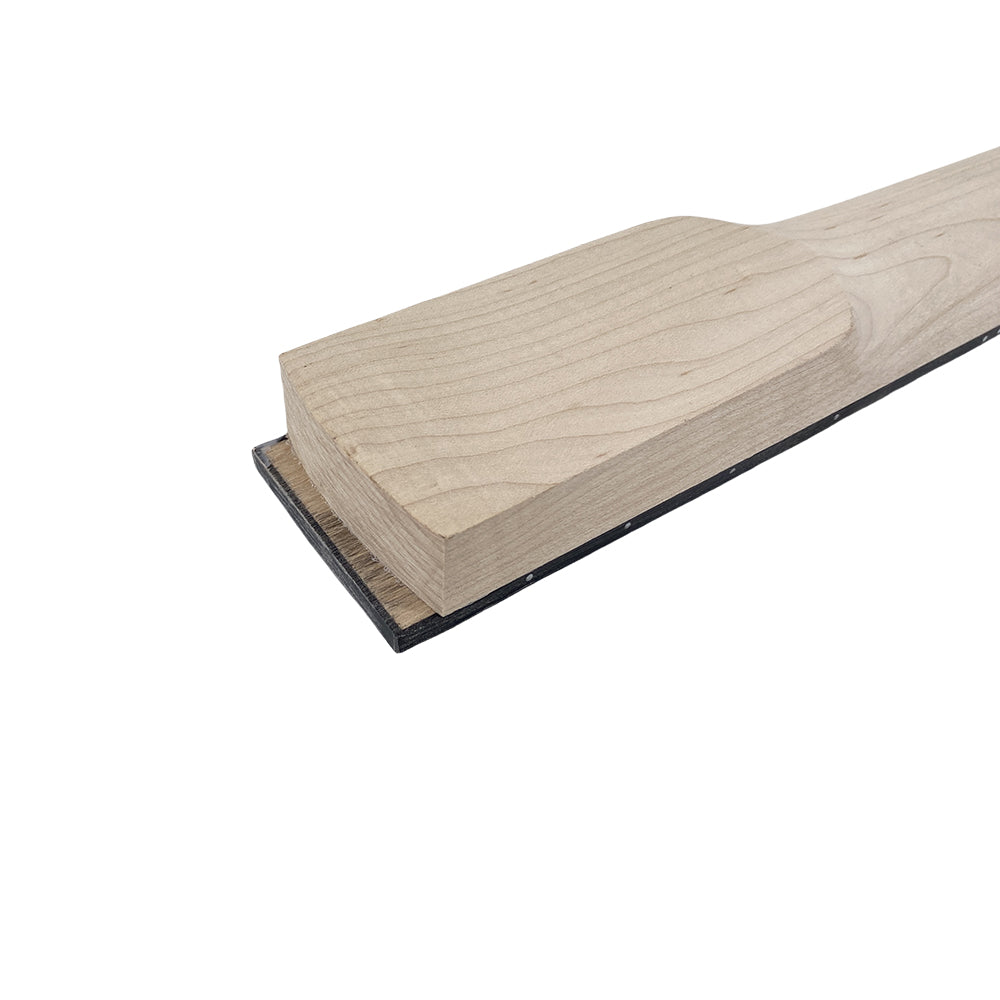 Yinfente Electric Guitar Neck 22 Fret 25.5 Inch Scale Tree Vine Inlay Maple Wood Firebird Head Binding Bolt on DIY Guitar