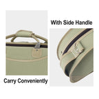 Violin Case 4/4 Full Size Nylon Oxford Lightweight Box Adjustable Shoulder Straps Travel Violin Case Bag (Pea Green)