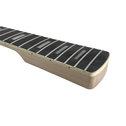 Yinfente 30inch bass guitar neck Maple 20fret Rosewood Fretboard Block inlay DIY guitar