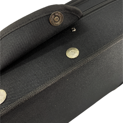Yinfente Oblong Wooden Double Full Size Violin Case Viola Case for 15-16.5Inch with Adjustable Backstrap Four Bow Holders Thinck Padding