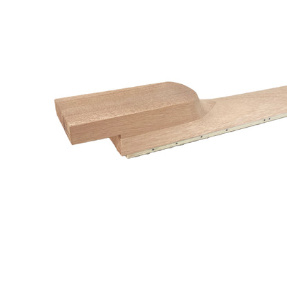 yinfente Unfinished guitar neck nice inlay replacement 22Fret 25inch Mahogany Rosewood Fretboard