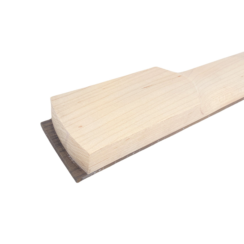 Yinfente Maple guitar neck 22fret 25.5inch Rosewood Fretboard Shark Fin DIY Guitar Neck Unfinished