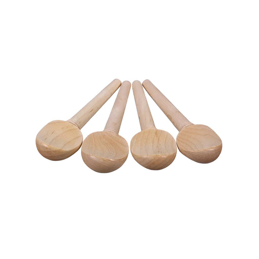 Yinfente 1000pcs Violin peg 4/4 Maple wood Violin Pegs String Adjuster Full Size