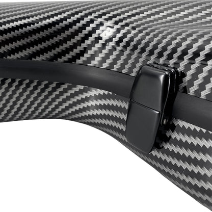 Yinfente 4/4 Full size Violin hard case Lightweight Carbon fiber Durable Handle Backstraps