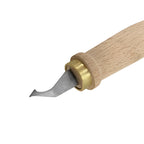 Yinfente 1 Set Brass Purfling Tools Inlay.Inlaid Groove Carver Knife Luthier Tools for Making Violin Viola