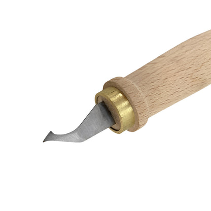 Yinfente 1 Set Brass Purfling Tools Inlay.Inlaid Groove Carver Knife Luthier Tools for Making Violin Viola