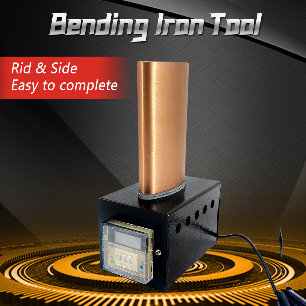 Yinfente Guitar Side Rib Bending Luthier Side Benier Violin Bending Iron Side Bender Guitar Violin/Viola Making Tools Silver
