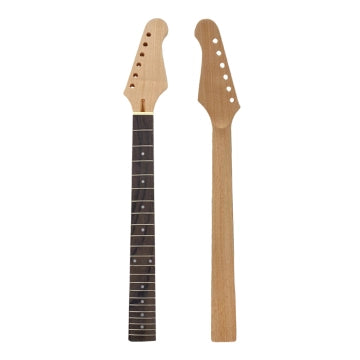 Yinfente 2pcs guitar neck Mahogany 22 fret 25.5inch rosewood fretboard dots inlay bolt on heel