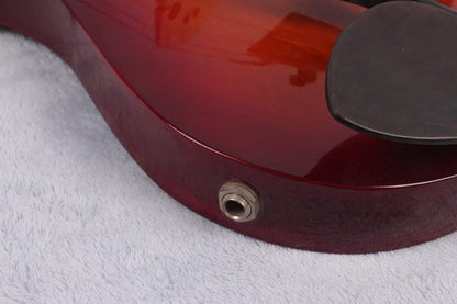 4/4 Violin Metallic Electric Violin Electric Guitar Shape Professional Violin Solid Wood Full Size
