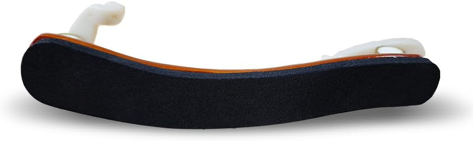Violin Shoulder Rest 4/4 Full Size Flame Maple Wood Violin Shoulder Rest 3/4 Adjustable Width Violin Part (Brown)