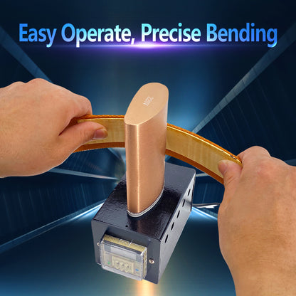 Yinfente Guitar Side Rib Bending Luthier Side Benier Violin Bending Iron Side Bender Guitar Violin/Viola Making Tools Silver