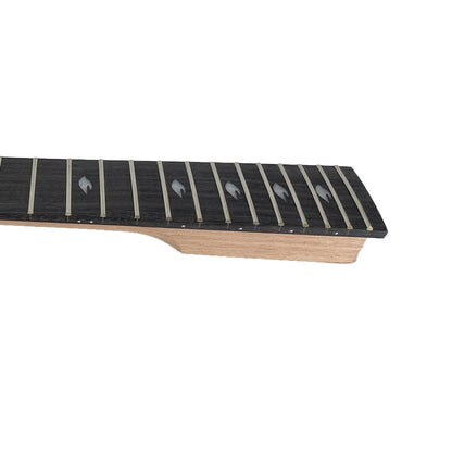 Electric Guitar Neck 22 Fret 25.5 Inch Mahogany Wood Neck with Rosewood Fretboard Bird Inlay Bolt on Guitar Necks Replacement DIY Guitar