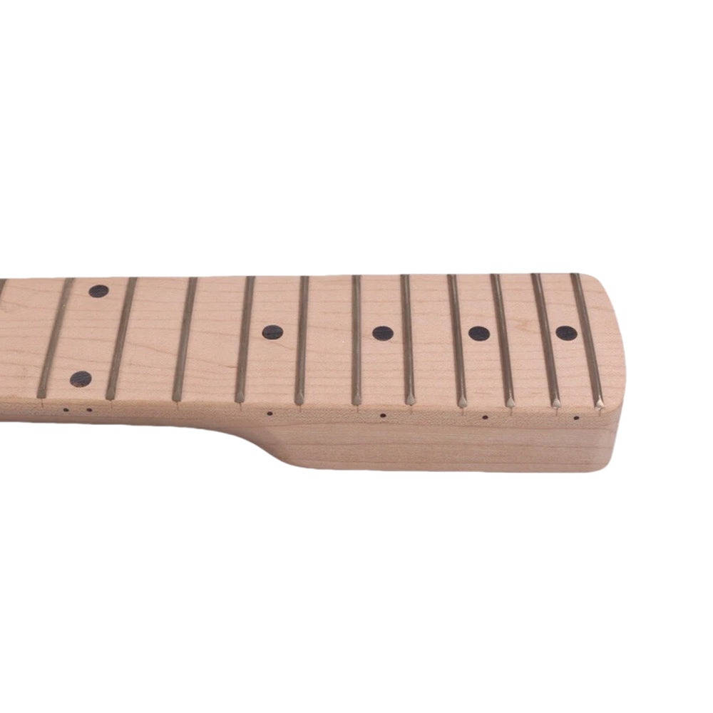 Electric Guitar Maple Neck 21 Fret 25.5 Inch maple fretboard for Building Guitar