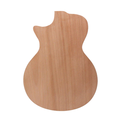 1Set Guitar Kit Guitar Neck 22Fret 24.75Inch Semi Hollow Guitar Body Maple Fretboard DIY Guitar Set in Heel