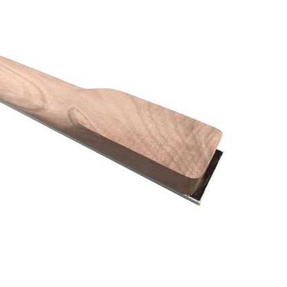 Yinfente new guitar neck 24frets 628 roasted maple ebony fretboard dots inlay bolt on heel for DIY