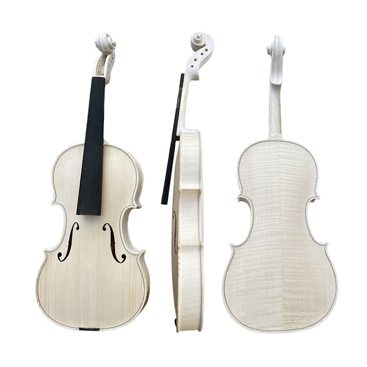 Yinfente 4/4 professional Handmade Violin Guarneri del Gesu 1743 Cannone Violin Unfinish