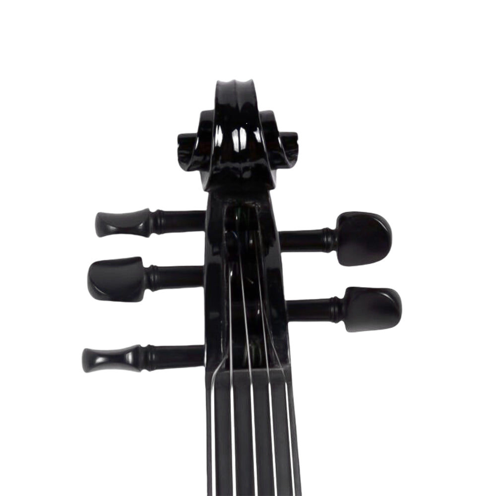 Yinfente 16.5inch Viola Maple Spruce wood Ebony Fittings 5string viola With Viola Case and Bow