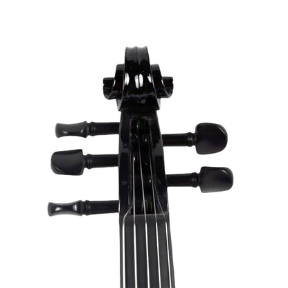 Yinfente 16.5inch Viola Maple Spruce wood Ebony Fittings 5string viola With Viola Case and Bow