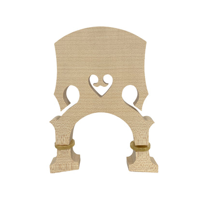 Yinfente 3/4 Upright Bass Bridge Maple Adjustable Bass Bridges Double Bass Parts Durable