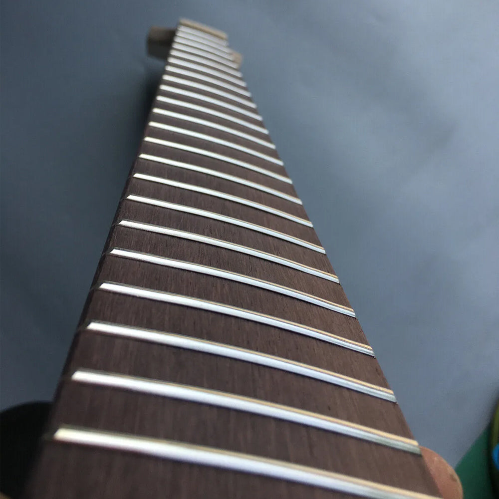 Yinfente 28 inch 24 fret Baritone Guitar Neck with a SG Style headstock