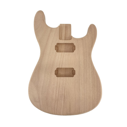Yinfente Fit Diy Electric Guitar Body Mahogany Guitar Body Replacement HH pickups