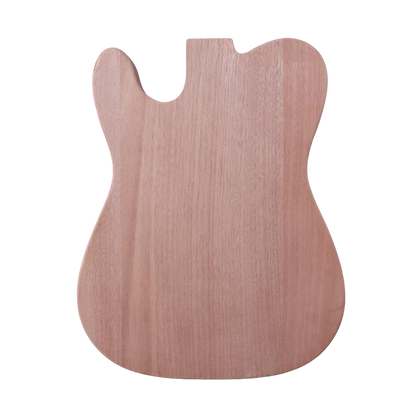 Yinfente Unfinished Guitar Body Replacement Mahogany Maple Wood Electric Guitar